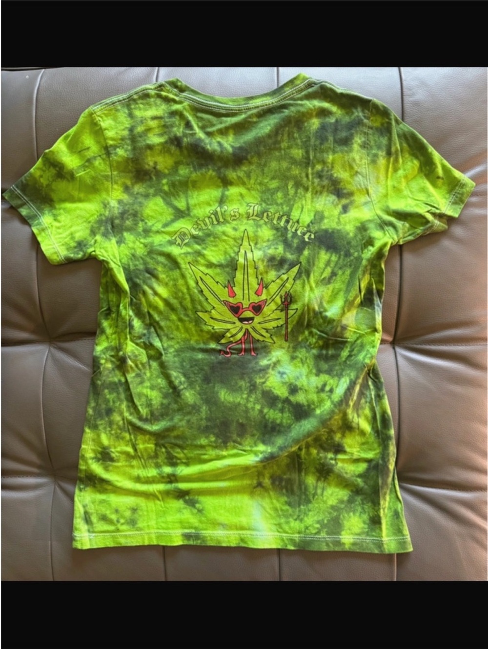 Valfre Small devils lettuce tie dye tshirt